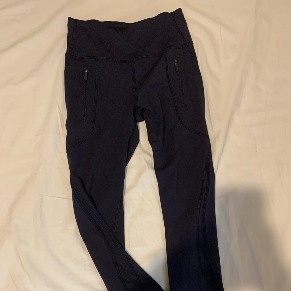 Navy blue size 4 lululemon leggings
